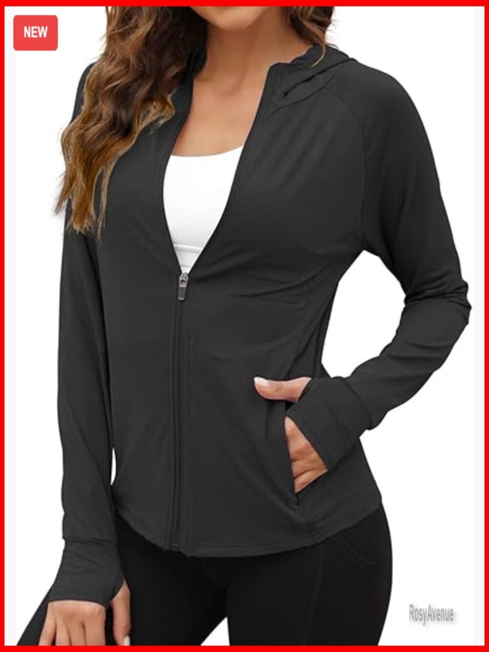 UPF 50+ Sun Protection Jacket Hoodie Lightweight Athletic Shirt for Hiking